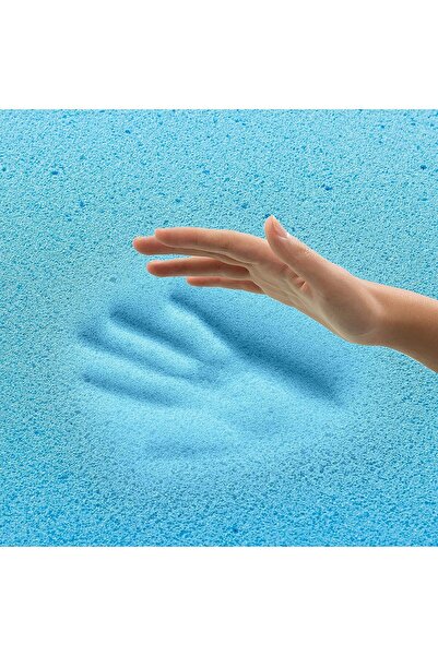 Heyner Visco Ortopedik Yatak Koruyucu Yatak Pedi & Yatak Şiltesi Lastikli 5 Cm