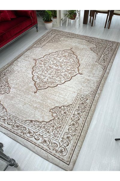 MEKA TEKSTİL Ελαστικό κάλυμμα χαλιού Ottoman Model Silk Velvet