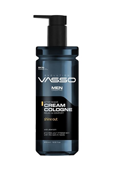 Vasso Men Tıraş Sonrası Tahrişi Önleyici Krem Kolonya (BALSAM) Shine Out 370 ml