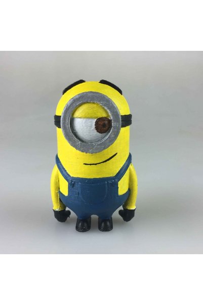 3DLAYERCRAFT Minion Stuart Karakter Figürü 10 cm
