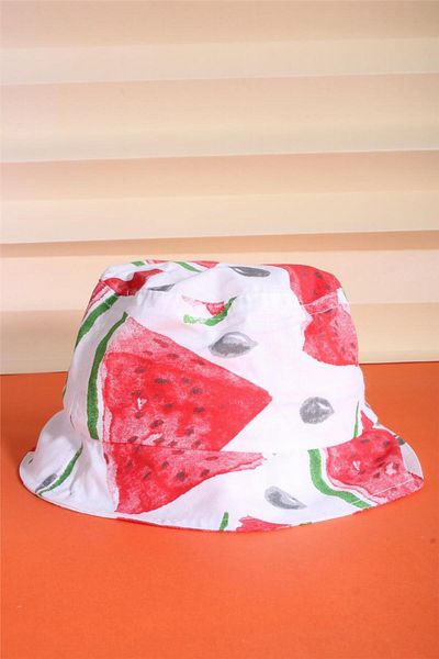 cappello Red 4-7 Years Safari Hat 24Ccksafar03
