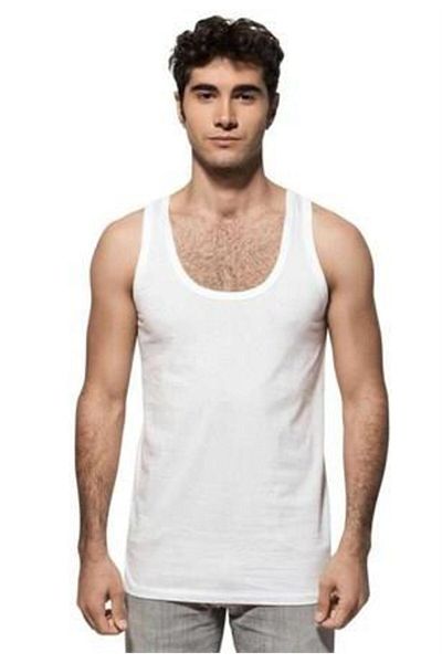 ÖZKAN White Men's Athlete - 100% Cotton, Single Pack 0050