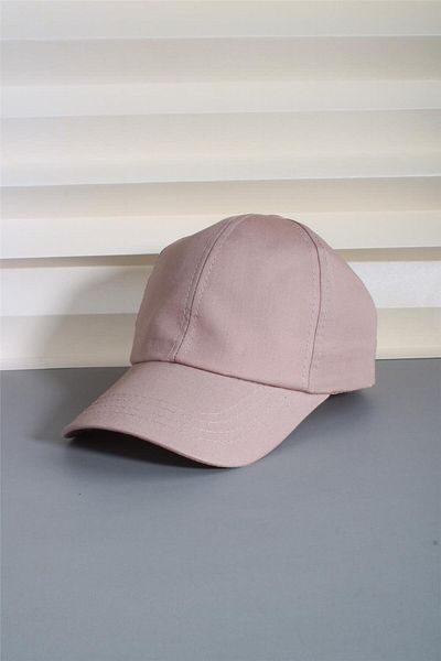 cappello Beige Sports Hat Unisex Adjustable with Velcro on the Back 24 Caps
