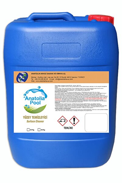 Anatolia Pool Yüzey Temizleyici 25 kg Surface Cleaner