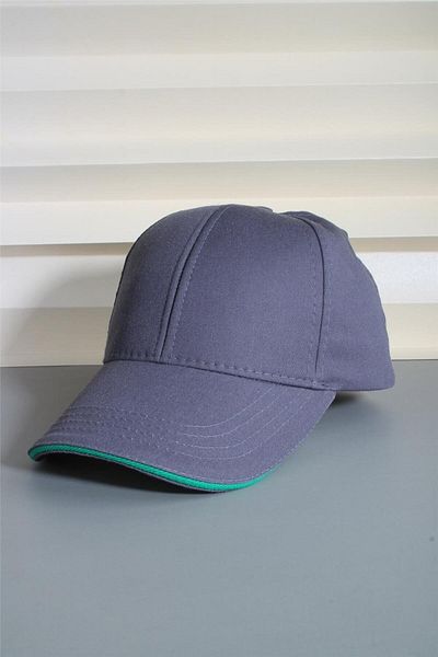cappello Adjustable Cut Gray Striped Hat - 24Sapkafduz