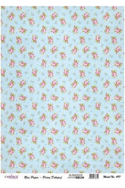 Cadence Rice Decoupage - Model 497