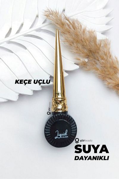 BİYUTREND Intense Pigmented Liquid Eyeliner - Liguid Eyeliner, Waterproof Eyeliner