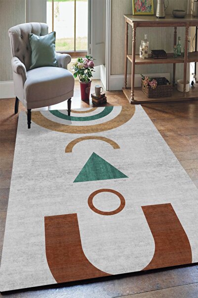 Yürük Home Welsoft Kumaş Dijital Baskılı FLOGEX MODELİ LASTİKLİ HALI ÖRTÜSÜ