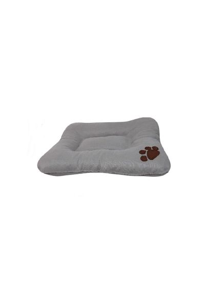Patili Evler Small and Medium Breed Dog Bed - 65x65 Cm - Stone Color -
