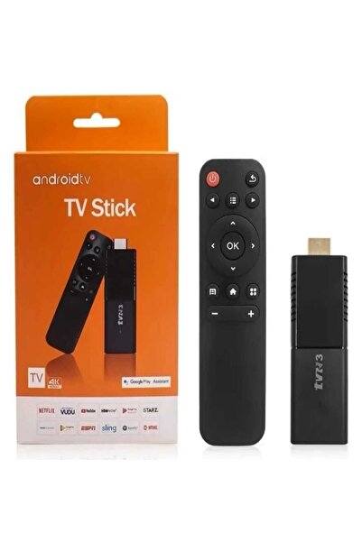 FTS Tvr3 Tv Stick 1080P 4K Android 12.1 + 16GB Wifi Akıllı Medya Oynatıcı Tv ...