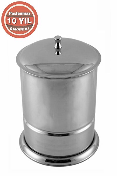 ÇELİK BANYO Paslanmaz Pirinç Cihan Çöp Kovası