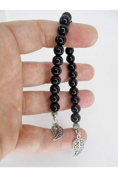 Kusakli Onyx Zaza Tesbih - Tassel Leaf