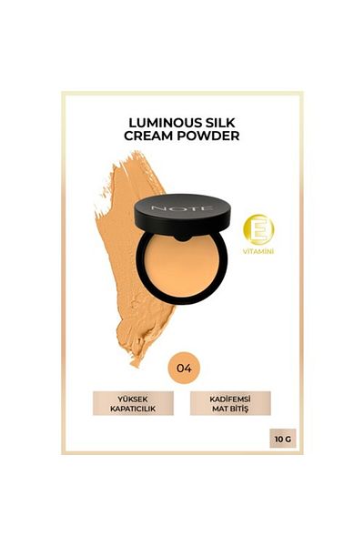 NOTE Luminous Silk Compact Powder 04 Sand