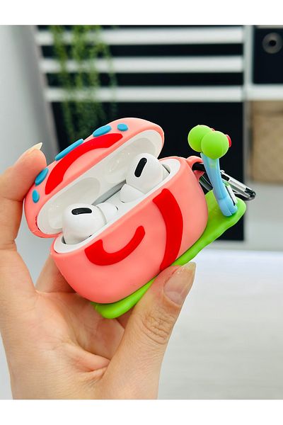 Go Aksesuar حافظة واقية من السيليكون السميك بتصميم لعبة متوافقة مع Airpods Pro-pro2