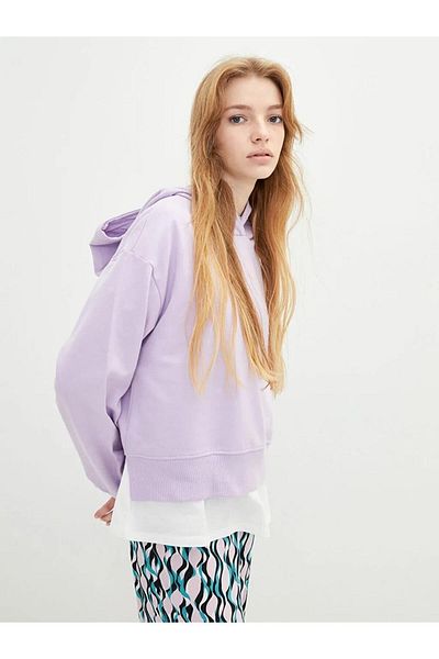 LC Waikiki Hanorac casual pentru femei, simplu, cu mânecă lungă