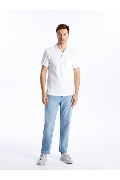 LC Waikiki Ανδρικό μπλουζάκι Polo με κοντό μανίκι Pique