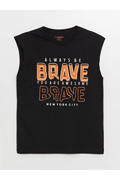 LC Waikiki Σετ πιτζάμες για αγόρια LCW DREAM με σορτς - Crew Neck, εμπριμέ