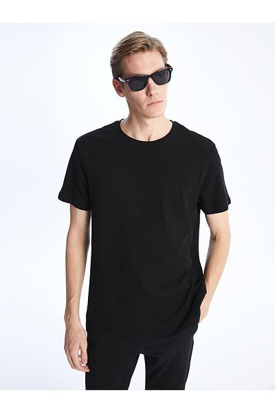 LC Waikiki Tricou clasic cu mânecă scurtă pentru bărbați LCWAIKIKI