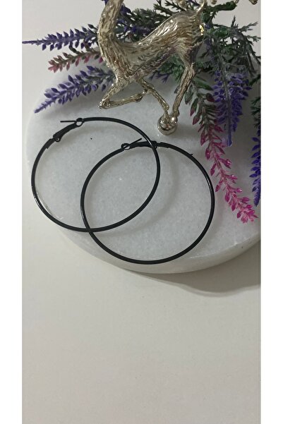 Nilperi takı Hoop Earrings Black
