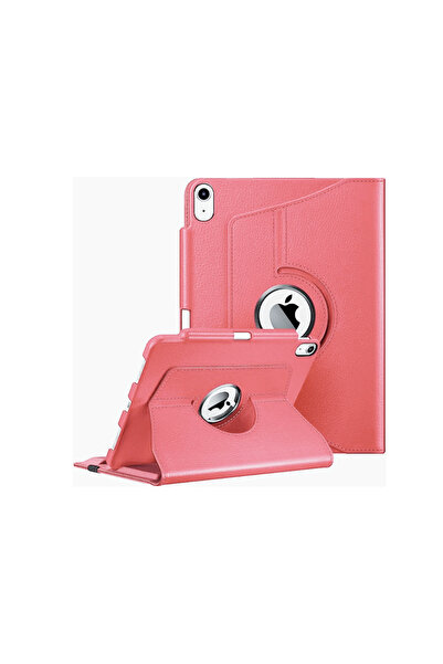 Fuchsia 9.7 بوصة متوافق مع iPad 3 360° حافظة جلدية - حافظة كمبيوتر لوحي Qpen