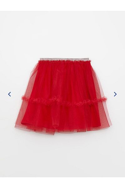 LC Waikiki Kids Elastic Waist Tulle Girl's Skirt