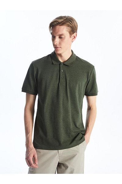 LC Waikiki Ανδρικό μπλουζάκι LCWAIKIKI Classic Polo γιακά με κοντό μανίκι Pique