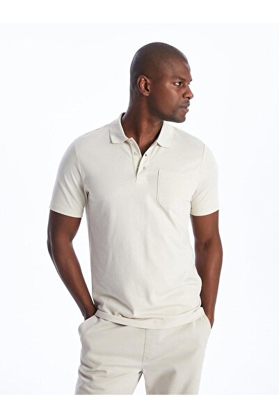 LC Waikiki LCWAIKIKI - Ανδρικό κοντομάνικο μπλουζάκι με στάμπα με λαιμόκοψη