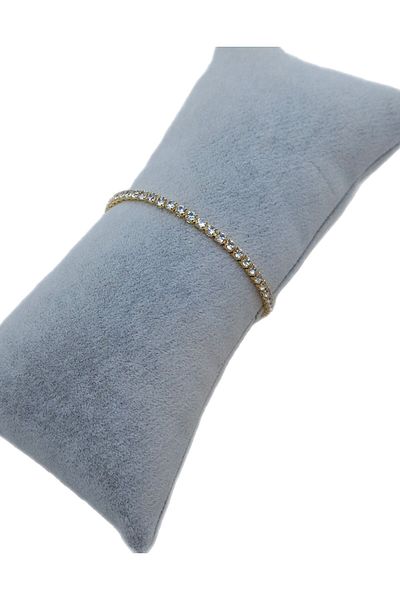 Han Ticarethane Waterway Bracelet - Gold Colored Stone Detailed