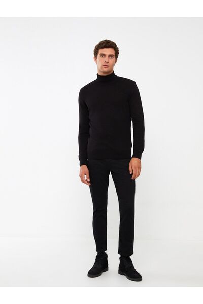 LC Waikiki Men's Knitwear Sweater - Turtleneck, Long Sleeve
