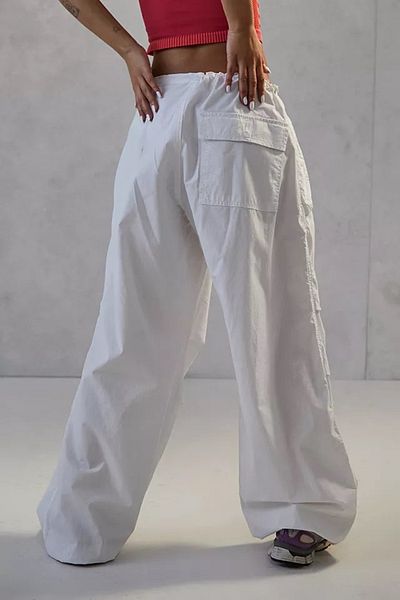 september island New Generation White Oversize Balloon Pants