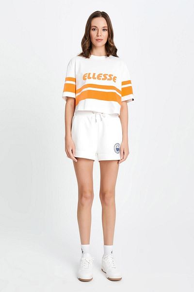 Ellesse Tricou pentru femei Off-White Crew Neck EF137-OF