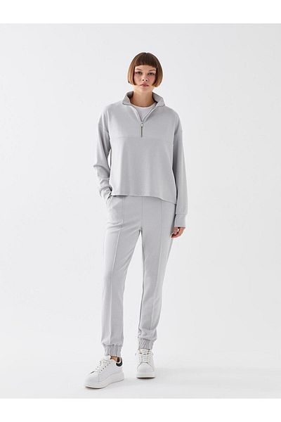 LC Waikiki LCW Vision Women's - Straight Jogger Sweatpants with Elastic Waist