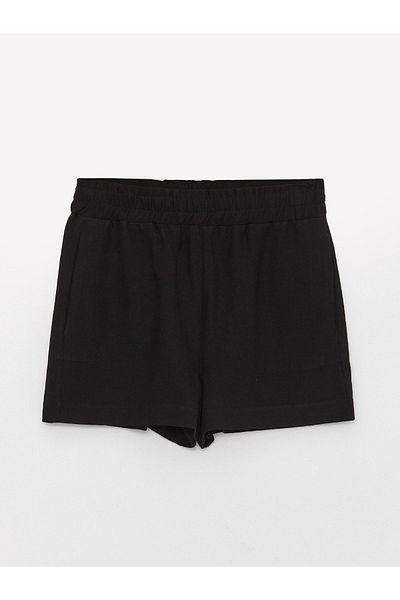LC Waikiki Standard Fit Striped Linen Blended Women's Shorts