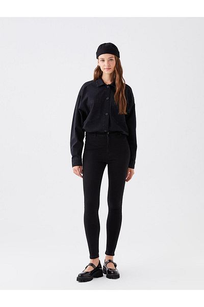 LC Waikiki Blugi LCW Pantaloni de jeans pentru femei cu talie normală