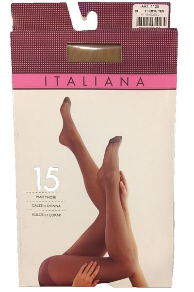 İTALİANA Блестящи чорапогащи 15 Denie