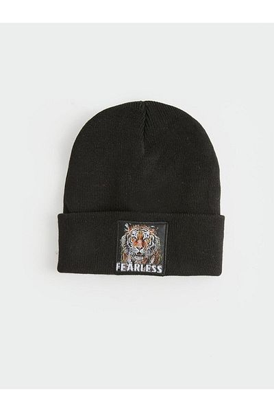 LC Waikiki LCW ECO Label Printed Boy's Knitwear Beret