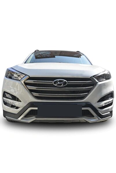 Niken Hyundai Tucson Ön Tampon Koruma Difüzör 2015- 2017 Uyumlu