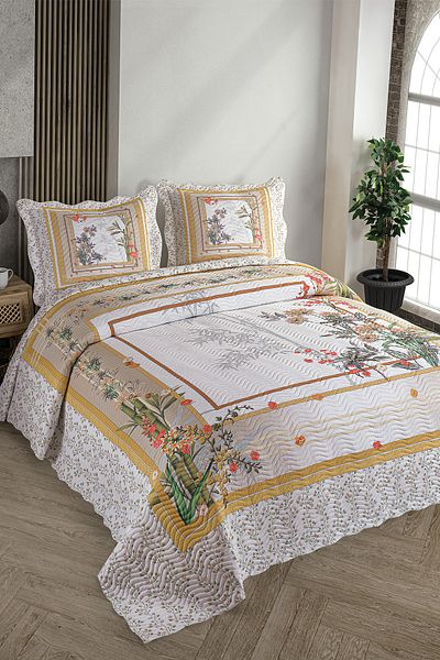 Örtüm Double Quilted Bamboo Bedspread