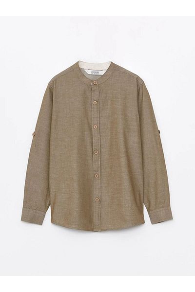 LC Waikiki LCW Kids Boy's Shirt - Prevailing Collar, Long Sleeve