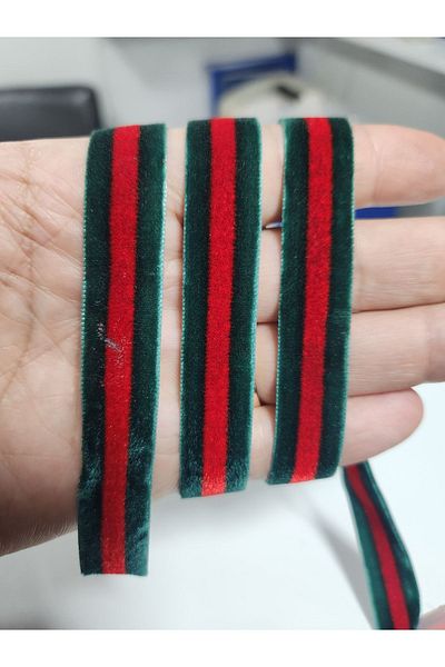 kadifecim 1.5CM DOUBLE COLOR VELVET RIBBON SERIT