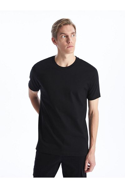 LC Waikiki Men's Crew Neck Short Sleeve Combed Cotton T-Shirt