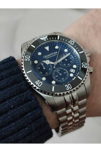 Quantum Pwg930 Steel Cord Men's Wristwatch Function 1731