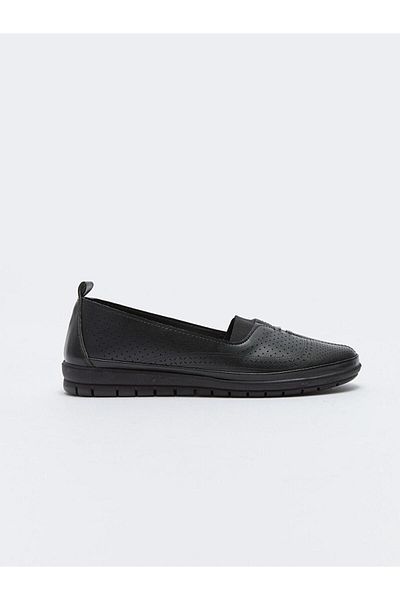 LC Waikiki Γυναικείες μπαλαρίνες LCW STEPS Leather Look