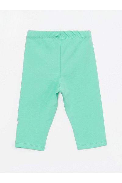 LC Waikiki LCW Baby - Printed and Elastic Waist Leggings for Baby Girl