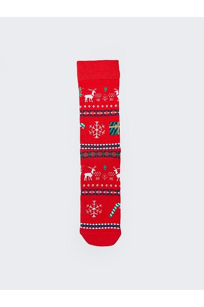 LC Waikiki LCW ACCESSORIES Ανδρικές κάλτσες με χριστουγεννιάτικο θέμα