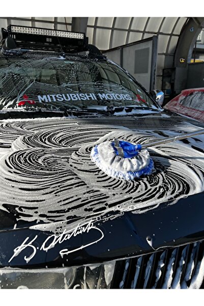 Suff Çok Fonksiyonlu Mikrofiber Araç Temizlik Mopu - Mavi