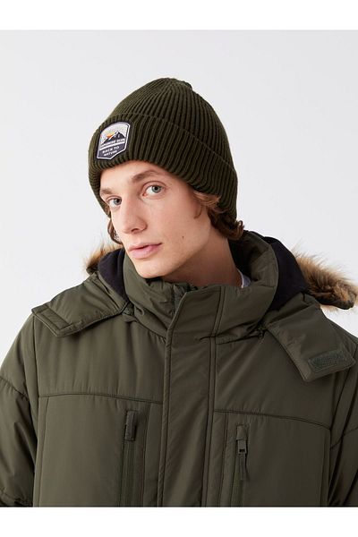 LC Waikiki Detailní popis pánského úpletu baret