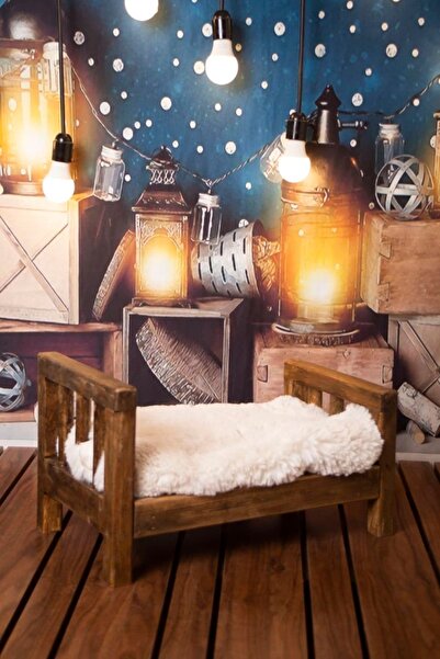 tahta karınca Minimalist Ahşap Yatak Fotoğraf Çekim Aksesuarı