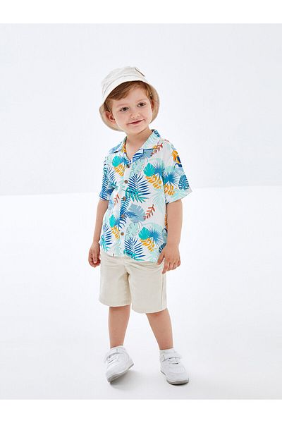 LC Waikiki Βασικό σορτς Gabardine Baby Boy