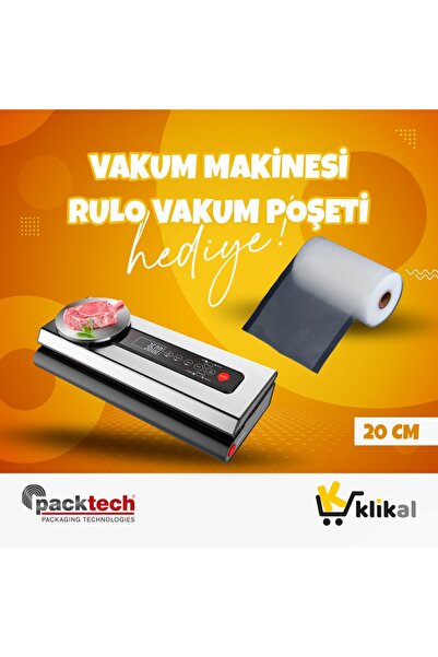 Klikal Packtech Terazili Otomatik Ev Tipi Vakum Makinesi